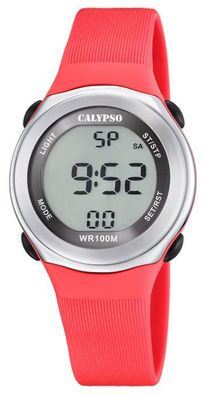 Kinderuhr Digital Armbanduhr rot Calypso Watch K5822/4