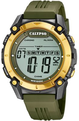 Digital Herrenuhr Armbanduhr Calypso Watch K5814/1