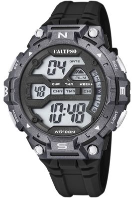 Digital Uhr Herren Armbanduhr Calypso Watch K5815/4