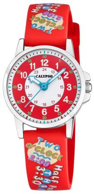 Kinderuhr Calypso Armbanduhr rot K5824/5