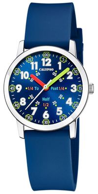 Kinderuhr Calypso Armbanduhr blau K5825/6