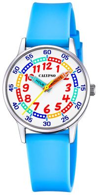 Kinderuhr Calypso Armbanduhr hellblau K5826/2