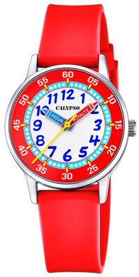 Kinderuhr Calypso Armbanduhr rot K5826/4