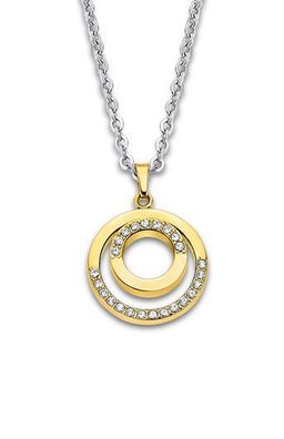 Lotus Style Damen Collier Bicolor Strass LS2180-1/2 Halskette