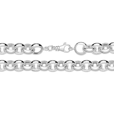 925 Sterling Silber 11mm Herren - Erbs Kette - 45.7, 50.8, 55.9, 61, 66, 71.1, 76.2cm