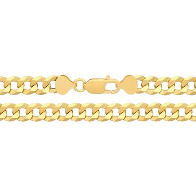 925 Sterling Silber 7.2mm Panzer Kette - 45.7, 50.8, 55.9, 61, 66, 71.1, 76.2cm