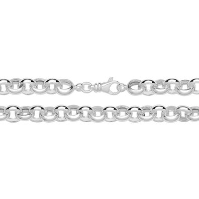 925 Sterling Silber 9mm Herren - Erbs Kette - 45.7, 50.8, 55.9, 61, 66, 71.1, 76.2cm