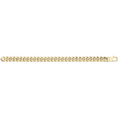 Wunderschönes 9 ct/Karat Gelb Gold Damen - Armband - 19.1cm, 13 Gramm
