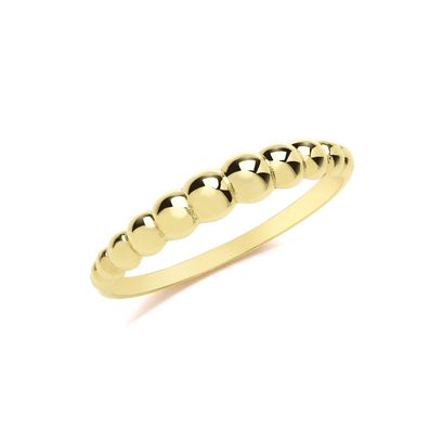 Moderner 9 Karat (375) Gold Damen - Ring