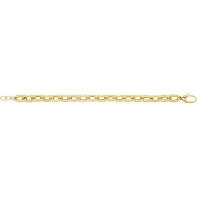 Chices 9 ct/Karat Gelb Gold Damen - Link Armband - 0.1cm, 13 Gramm
