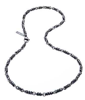 Police Herrenkette Halskette Edelstahl schwarz PJ26342PSE.01