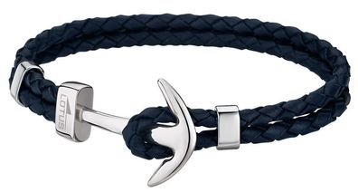 Lederarmband Anker blau LS1832-2/4 Lotus Style Armband