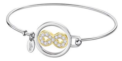 Lotus Style Armreif Armband Unendlichkeit Strass LS2014-2/B