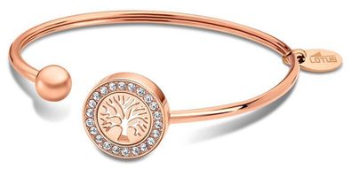 Lotus Style Armband rosegold Lebensbaum Strass LS2181-2/3