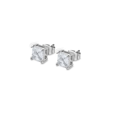 Herren Ohrstecker Ohrringe eckig Schmuck für Männer LS2166-4/1