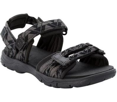 Jack Wolfskin Jungen Kinder Sandalen Kindersandalen 2 IN 1 Sandal Phantom / 163425