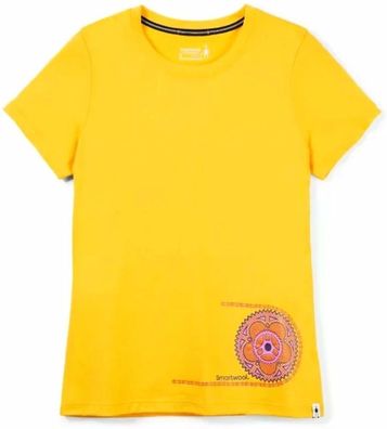 Smartwool Damen T-Shirt Merino Sport 150 CrankSEThort Sleeve Mango Sorbet 174410