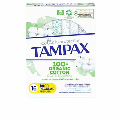 Tampax Organic Regular Tampon 16 Einheiten