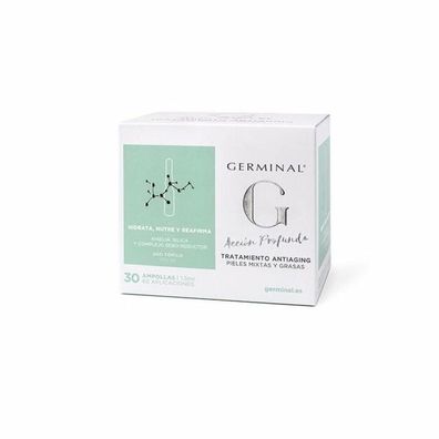 Germinal 30 Ampollas Accion Profunda Tratamiento Antiaging Pieles