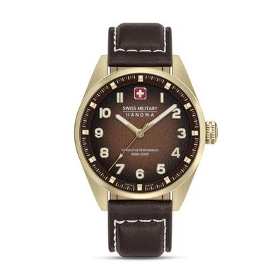 Swiss Military Hanowa - SMWGA0001551 - Armbanduhr - Herren - Quarz - Greyhound