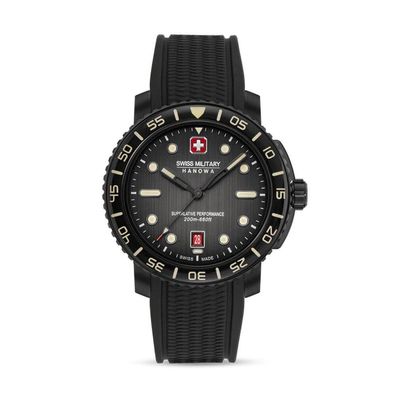 Swiss Military Hanowa - SMWGN0001730 - Armbanduhr - Herren - Quarz - Black Marlin