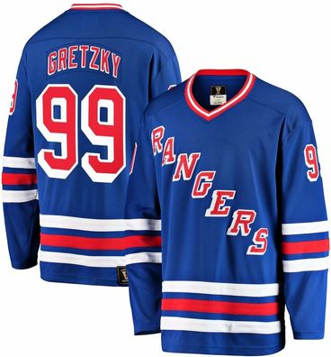 Fanatics Trikot Trikot Breakaway Jersey NHL Vintage New York Rangers Wayne Gretzky