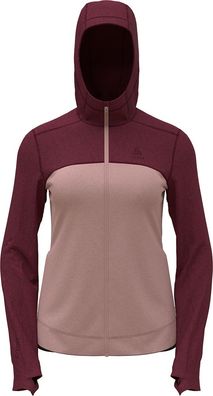 Odlo Damen Mid Layer Hoody Full Zip Ascent Pw 300 542651