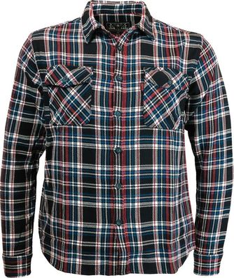 13 1/2 Motorrad-Hemd Woodland Check Shirt