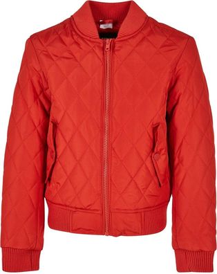 Urban Classics Mädchen Jacke Girls Diamond Quilt Nylon Jacket