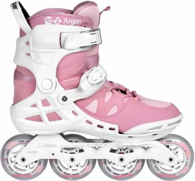 Powerslide Damen Inliner Damen Inline Skates Phuzion Argon Rose 80 Trinity 111740