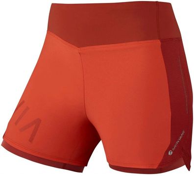 Montane Damen Shorts Katla Twin Skin Shorts Paprika 160557