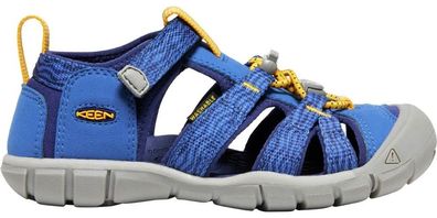 Keen Jungen Kinder Sandalen Kindersandalen Seacamp II CNX K Bright/Blue Depths 166789