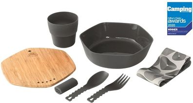 Robens Campinggeschirr Leaf Meal Kit Anthracite 176702