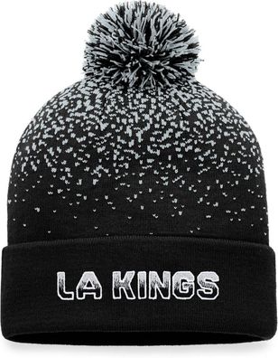 Fanatics Mütze Wintermütze Iconic Gradiant Beanie Cuff with Pom Los Angeles King