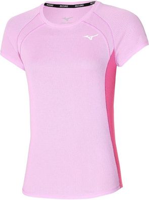 Mizuno Damen Fitness Artikel Damen T-Shirt DryAeroFlow Teeavender 185983