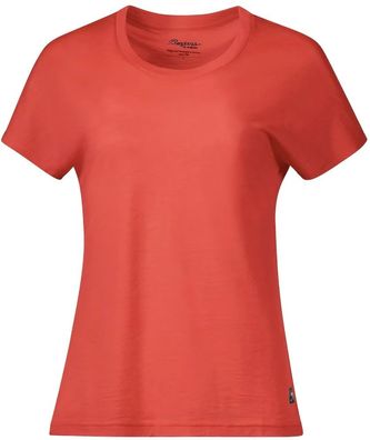 Bergans Damen T-Shirt Damen T-Shirt Urban Wool Brick 178431