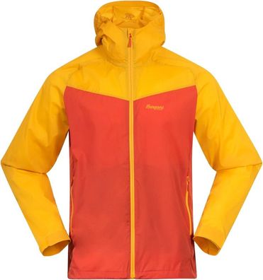 Bergans Jacke Herren Jacke Microlight Jacket Brick/Light Golden 182248