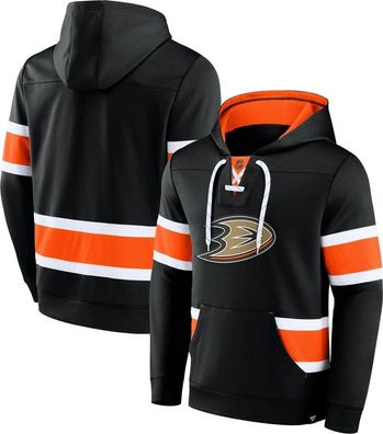 Fanatics Hoodie Herren Hoodie Mens Iconic NHL Exclusive Pullover Hoodie Anaheim Du