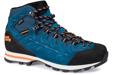 Hanwag Wanderschuhe Männer Schuhe Makra Light GTX Seablue/Orange 177241