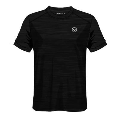 Virtus Sportshirt Opal Melange SS Logo Tee 77501