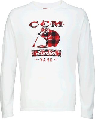 Ccm Sportshirt Holiday Mascott LUMBER L/S TeeR 153293