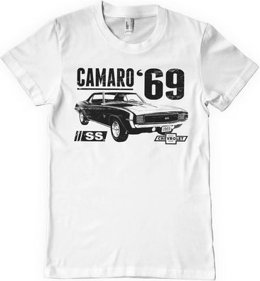 Camaro T-Shirt Ss 1969 T-Shirt GM-1-CAM003-H73-4