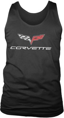 Corvette Tank Top C6 Logo Tank Top GM-7-CORV006-H76-4