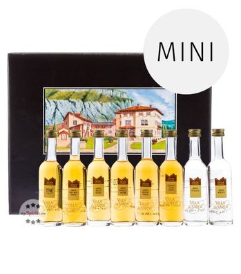 Villa de Varda Grappa-Geschenkset Guida D?Assaggio (40 % vol., 0,4 Liter) (40 % vol.,