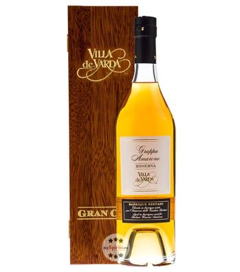 Villa de Varda Grappa Amarone Riserva Gran Cru (40 % vol., 0,7 Liter) (40 % vol., hid