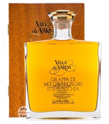 Villa de Varda Grappa Müller Thurgau Stravecchia-Roncola (40 % vol., 0,7 Liter) (40