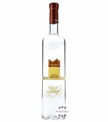 Villa de Varda Grappa Müller Thurgau Monovitigno (40 % vol., 0,7 Liter) (40 % vol., h