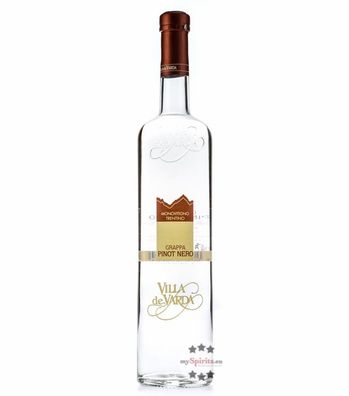 Villa de Varda Grappa Pinot Nero Monovitigno (40 % vol., 0,7 Liter) (40 % vol., hide)