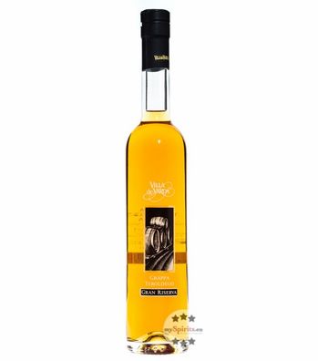 Villa de Varda Grappa Teroldego Riserva Mezzolitro (40 % vol., 0,5 Liter) (40 % vol.,