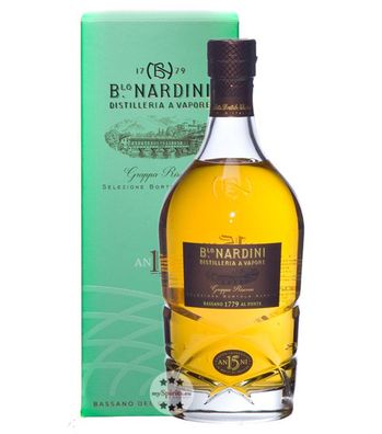 Nardini Grappa Selezione Riserva 15 Anni (45 % vol., 0,7 Liter) (45 % vol., hide)